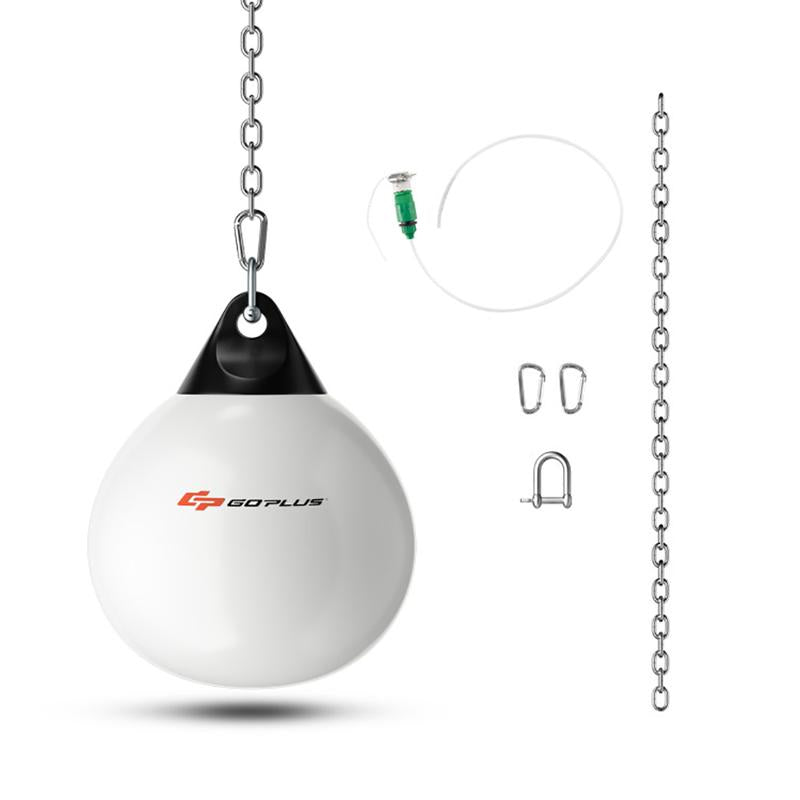 21 Inch Adjustable Water Punching Bag with Durable Metal Chain for Ultimate Boxing Workout