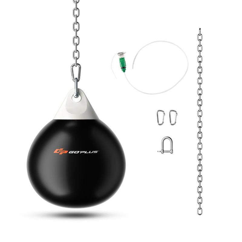 21 Inch Adjustable Water Punching Bag with Durable Metal Chain for Ultimate Boxing Workout